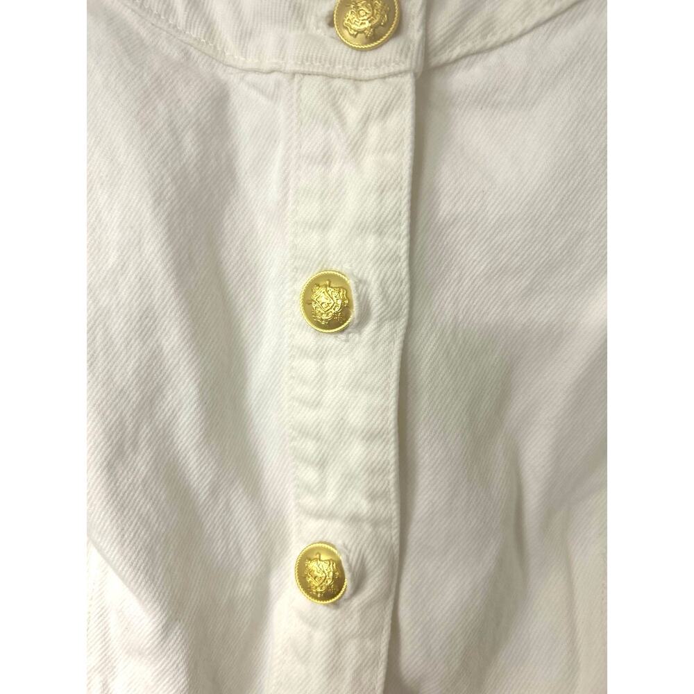 J. Crew Louisa Lady jacket White Denim - Picture 5 of 7